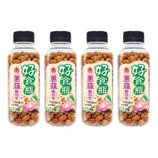義美 好食瓶 蔥蒜脆花生, 230g, 4瓶