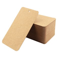 의류 가격 라벨 브라운, 1개, 200개입