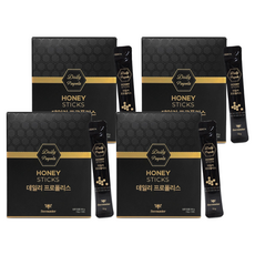 비마스터 데일리 프로폴리스 꿀스틱 15p, 4개, 180g