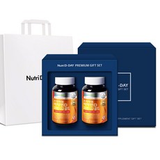 뉴트리디데이 프리미엄 비타민D 2000IU 선물세트 + 쇼핑백, 90정, 2개