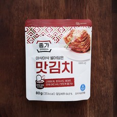 종가 맛김치, 1개, 80g