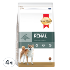 스마트하트골드 강아지 나인케어 처방식사료, 신장, 1.5kg, 4개