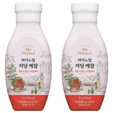 마이노멀 저당 케찹, 2개, 310g