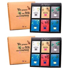 다예 꽃잎차 세트, 꽃잎차 6종, 2세트