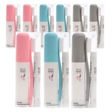 旺塔迷你便攜牙刷套組粉+天+灰, 3套