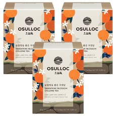 오설록 귤꽃향을 품은 우잣담 차, 2.5g, 10개입, 3개
