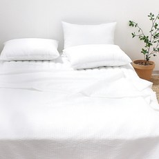 CHOUETTROOM 素面夏季泡泡紗寢具組
