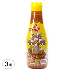 오뚜기 솔티드 카라멜시럽, 220g, 3개