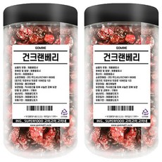 고미네 건크랜베리, 200g, 2개