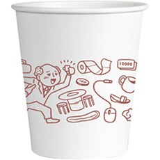 印花杯子, 2000入