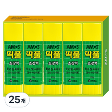 아모스 초강력 딱풀, 22g, 25개