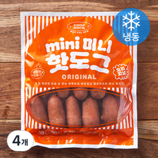 쿠즈락 미니핫도그 오리지널 (냉동), 50g, 10개입, 4개
