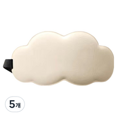 로시테라 구름 수면 안대 화이트, 5개, 1개입