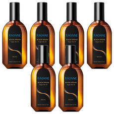 [비건뷰티] 라온느 블랙 아르간 헤어오일, 100ml, 6개