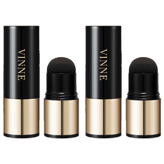 All Cover 完美髮墊棒 5.1 克, 深棕色, 2個