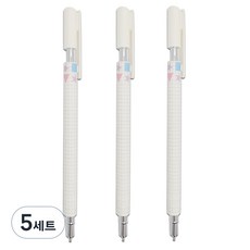 Mungudam 高品質鋒利0.5mm 3p+一次性小袋套裝, 5套, 白色