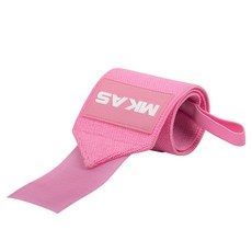 엠케이에이에스 골드팡 여성용 헬스 손목 보호대 핑크, 1개