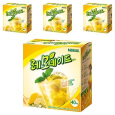 Nestle 雀巢 檸檬水沖泡粉隨身包, 15g, 40條, 4盒