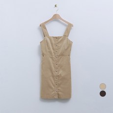 로엠 여성용 코듀로이 뷔스티에 원피스