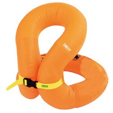 스네프 아동용 넥튜브 조끼, 오렌지, 1개