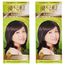 優兒髮 美魔女泡泡染髮劑, 栗子色, 2盒