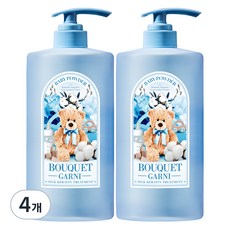 부케가르니 실크 케라틴 트리트먼트 베이비파우더, 1L, 4개