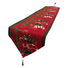 Sonio 布藝聖誕桌旗, 180 x 33 cm, 09 可愛, 1個
