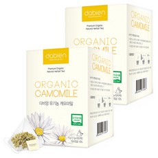 dabien 洋甘菊立體茶包, 1.1g, 10個, 2盒