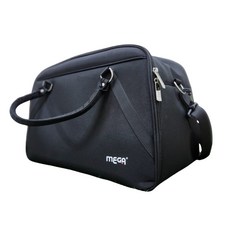 MEGA 美高 英倫風簡約 高爾夫衣物袋 附收納小袋 Set 3個, 46 x 30 x 23cm, 黑色