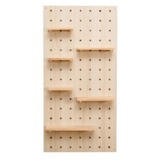 AOTTO 北歐風DIY實木掛勾洞洞板 FT-003 特大, 1個