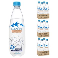 iSODA 愛蘇打 EX強勁氣泡水, 500ml, 12瓶