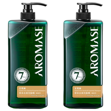 AROMASE 艾瑪絲 草本去屑洗髮精, 400ml, 2瓶