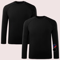 IDone X 男士拉絨長袖圓形打底內衣上衣 ID-R34 2p