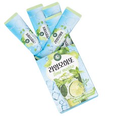 JAMES TEASPOON 薄荷檸檬水風味飲隨身包, 80g, 8條, 1盒