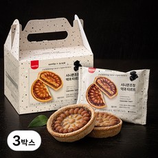 삼립 시나몬 조청 약과 타르트 5개입, 375g, 3박스