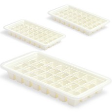채움리빙 얼음 트레이 32구, 화이트, 3개