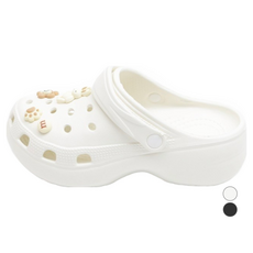 TOPUS 女款增高厚底涼鞋與拖鞋 5.5cm T-606, 象牙白, 230