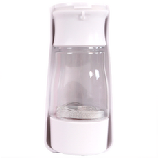 강아지 무라펫 올인원 접이식 휴대용 물병, 화이트, 1개