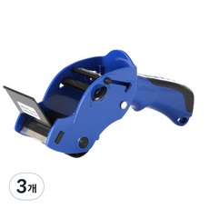 라이프 핸디 테이프 커터기, 블루, 3개