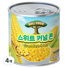 Big Tree 甜玉米粒罐頭, 340g, 4個