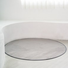 인룸 플레인 소프트 러그 원형
