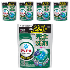 ARIEL 日本原裝進口 4D立體洗衣球 綠色室內曬衣, 28顆, 5袋