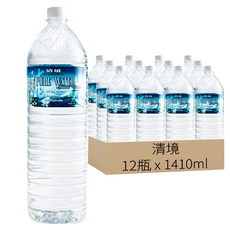 清境 純水, 1410ml, 12瓶