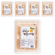 분영이네 누룽지세상 찹쌀누룽지, 250g, 5개