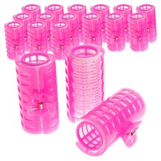 Wavely 鉗髮捲 3p, 粉色, 6組