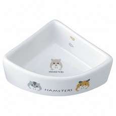 MARUKAN 陶瓷三角形 倉鼠食碗, 1個