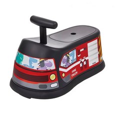 Slider 滑來滑趣 幼童嚕嚕車, 玩具收納空間, 前後防傾倒設計, 消防車, 1個