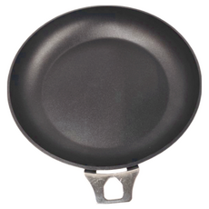 de Buyer 畢耶 Choc Intense密極黑系列 Twisty活動柄不沾平底鍋 不含握柄, 28cm, 1個