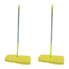 巧巧 幸福草 雙面雙效除塵拖把 1J-14 B1582, 2個