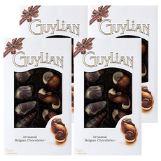 Guylian 貝殼造型巧克力, 125g, 4盒